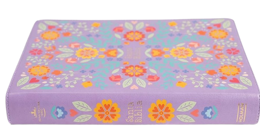 Biblia letra gigante, floreada RV1960